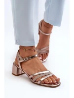 Sandály na podpatku  model 196656 Step in style