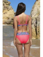 Dámské dvoudílné plavky Vera 14 modro-růžové - Madora Dámské dvoudílné plavky Vera 14 modro-růžové - Madora