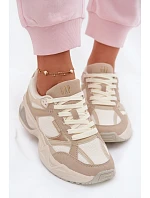 Dámské tenisky na platformě GAP MARATHON GPW6154923895 Béžové