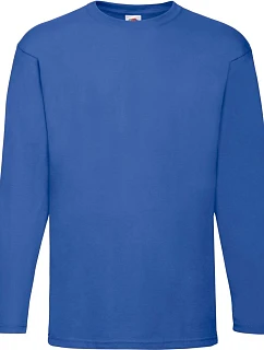 Fruit of the Loom Valueweight T LSL Tričko s dlouhým rukávem 16.1038 royal blue