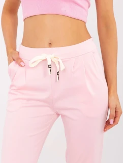 Kalhoty DHJ SP 9283.83P světle růžové