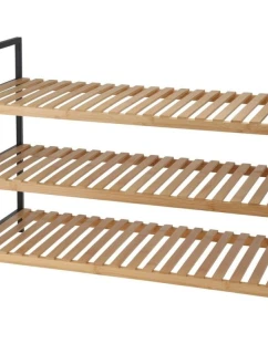 STOJAN NA BOTY 3 ÚROVNĚ BAMBUS VYNIKAJÍCÍ DOMÁCÍ POTŘEBY