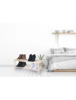 POLICE NA BOTY 2 ÚROVNĚ DŘEVĚNÉ ALPINA