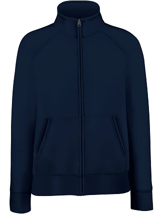 Fruit of the Loom Premium Lady-Fit Sweat Jacket Dámská mikina 16.2116 deep navy Fruit of the Loom Premium Lady-Fit Sweat Jacket Dámská mikina 16.2116 deep navy