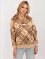 Mikina CLM BL 1259.59 camel