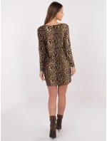 RV SK šaty A259 1.94 velbloud RV SK šaty A259 1.94 velbloud