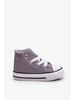 Dětské Vysoké Tenisky Šedá Filemon