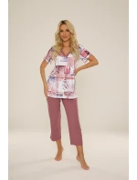 DÁMSKÉ PYŽAMO FIALOVÉ 777