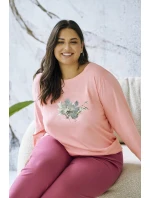 Taro Patricia pyžamo 3471 7/8 2XL-4XL Z25/26 dámské Taro Patricia pyžamo 3471 7/8 2XL-4XL Z25/26 dámské