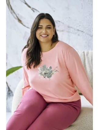 Taro Patricia pyžamo 3471 7/8 2XL-4XL Z25/26 dámské Taro Patricia pyžamo 3471 7/8 2XL-4XL Z25/26 dámské