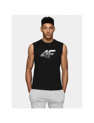 Pánské tričko bez rukávů 4F 4FWSS25TSLEM287-20S