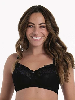 Suzette soft podprsenka 5254 black - RosaFaia