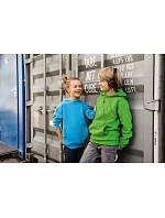 Daiber JN 796K Dětská mikina s kapucí 02.796K lime green Daiber JN 796K Dětská mikina s kapucí 02.796K lime green