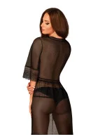 Svůdný župan Estiqua peignoir - Obsessive Svůdný župan Estiqua peignoir - Obsessive