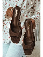 Klapky na podpatku model 226523 Step in style Klapky na podpatku model 226523 Step in style