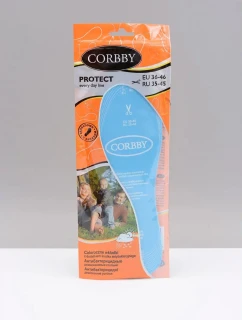 Corbby PROTECT całoroczne wkładki z dodatkiem środka antybakteryjnego