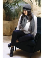 Dámská čepice Katalonia černo-bílá - Kamea Dámská čepice Katalonia černo-bílá - Kamea