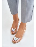 Sandály na podpatku  model 215721 Step in style