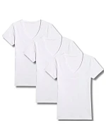 Dámské tričko (SET 3 triček) 4F 4FWMM00TTSHF3307-10S-10S-10S