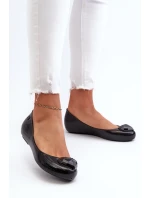 Dámské vonné baletky se srdcem ZAXY NN285011 černé Dámské vonné baletky se srdcem ZAXY NN285011 černé