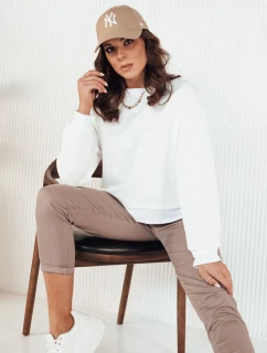 Dámská mikina LORAN bílá FashionStreet BY1251