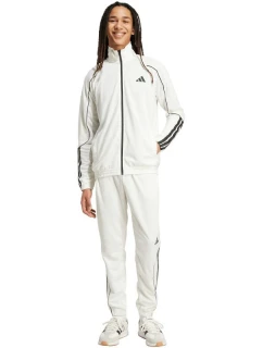 Pánská tepláková souprava adidas 3-Stripes bílo-černá JX5527