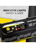 NABÍJEČKA BATERIÍ DUNLOP 3,8A NABÍJEČKA BATERIÍ DUNLOP 3,8A