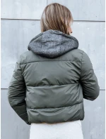 Dámská prošívaná bunda KHALEESI tmavě šedá FashionStreet TY3875