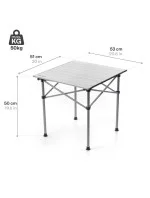 Skládací stůl Meteor Bankada 16934