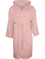 The One Towelling Velour Bathrobe Župan s kapucí 48.1043 salmon The One Towelling Velour Bathrobe Župan s kapucí 48.1043 salmon