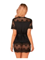 Jemný župan Maderris peignoir - Obsessive Jemný župan Maderris peignoir - Obsessive