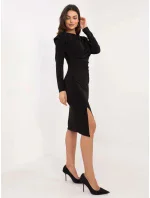 Dámské šaty DHJ SK 18203.40 Černá - FPrice Dámské šaty DHJ SK 18203.40 Černá - FPrice