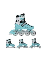 NH10905 4v1 MINT VELIKOST L(39-42) kolečkové brusle s velkým hokejovým talířem NILS EXTREME