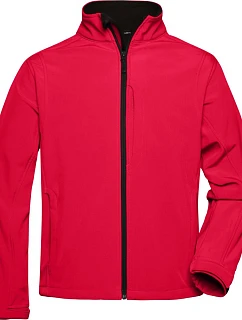 Daiber JN 135 Pánská 3-vrstvá softshellová bunda 02.0135 red