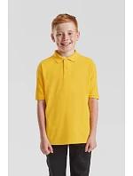 Fruit of the Loom Kids 65/35 Polo Dětské piqué polo 16.3417 retro heather green Fruit of the Loom Kids 65/35 Polo Dětské piqué polo 16.3417 retro heather green