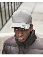 Flexfit 7707 5 panelová Snapback kšiltovka 55.7707 grey