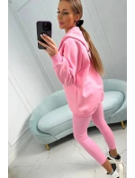 Sada mikiny, topu a legín 24349 světle růžová -Kesi Sada mikiny, topu a legín 24349 světle růžová -Kesi