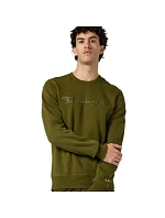 Pánská mikina Champion Crewneck Sweatshirt olive 220272 GS585 pánské