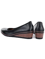 Černé dámské polobotky s podpatkem Vinceza 58628 Černé dámské polobotky s podpatkem Vinceza 58628