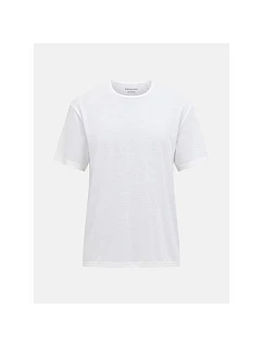 Pánské tričko PEAK PERFORMANCE M Wool-Blend Shortsleeve, bílá barva