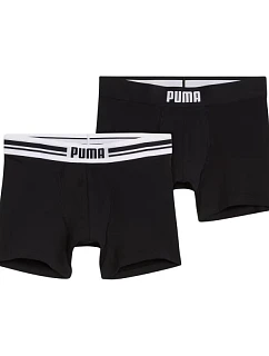 Pánské boxerky Puma Everyday Placed Logo, balení po 2 kusech, černé, 938476 01