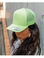 Flexfit 6506 5 panelová Retro Trucker kšiltovka 55.6506 neon orange