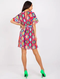 Šaty DHJ SK 9651.51 tmavě růžová