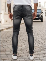 Pánské džínové kalhoty šedé FashionStreet UX3996