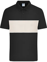 Daiber 8050 Bio polo "Colour-Block" 02.8050 black/sandstone