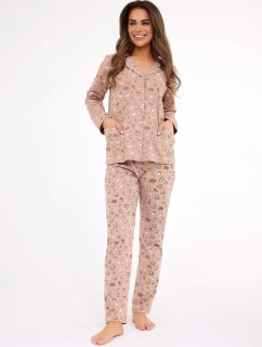 Cornette 482/434 Smile 4 l/r 3XL-5XL dámské rozepínací pyžamo