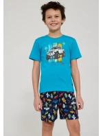 Pyžamo Cornette Young Boy 790/123 Road Trip kr/r 134-164 Pyžamo Cornette Young Boy 790/123 Road Trip kr/r 134-164