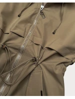 Damska kurtka z monogramem Goodlookin khaki (KK60412-2#)