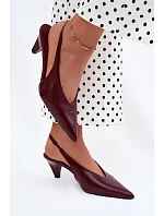 Sandály na podpatku model 229267 Step in style Sandály na podpatku model 229267 Step in style