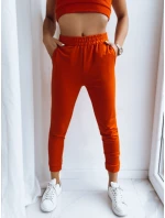 Dámské kalhoty MY HONEY orange FashionStreet UY1417 Dámské kalhoty MY HONEY orange FashionStreet UY1417